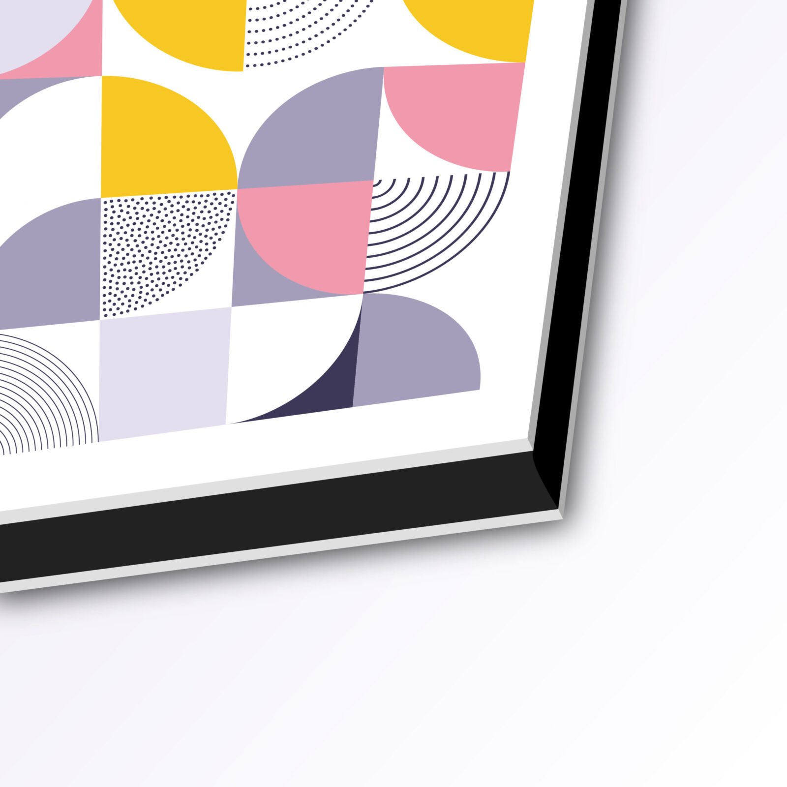 Computer ontworpen voorbeeld van een foto print.